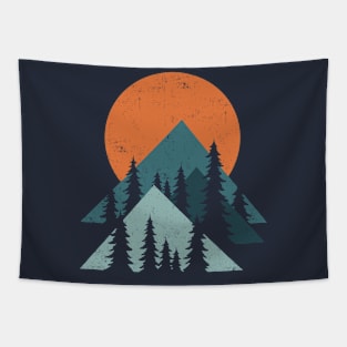 Geometric Forest Tapestry