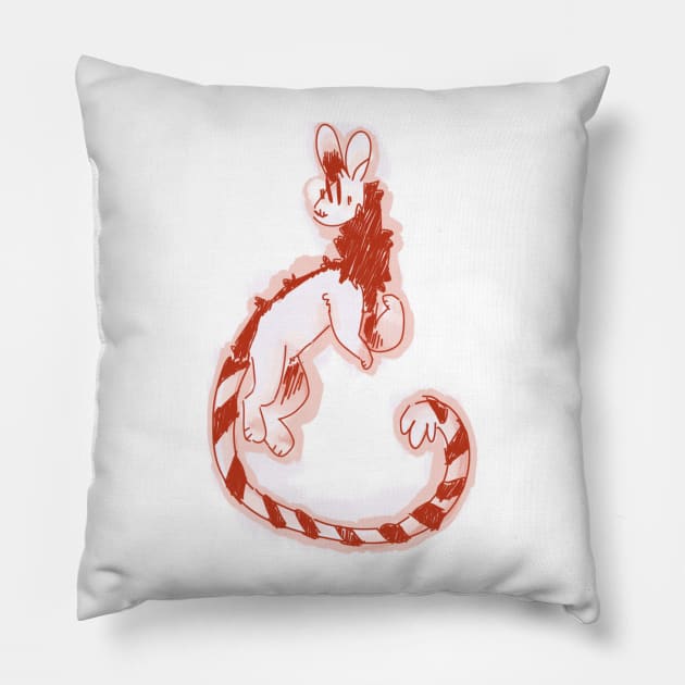 red hue cecil! Pillow by soycat