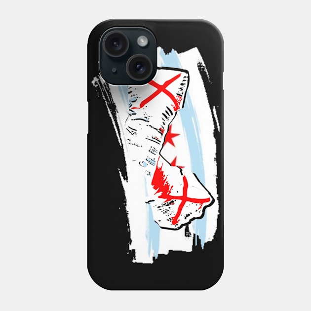 "Chicago Made Punk" Phone Case by Dropkick Designs Graphics