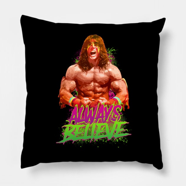 always believe in power Pillow by kiroatilalu