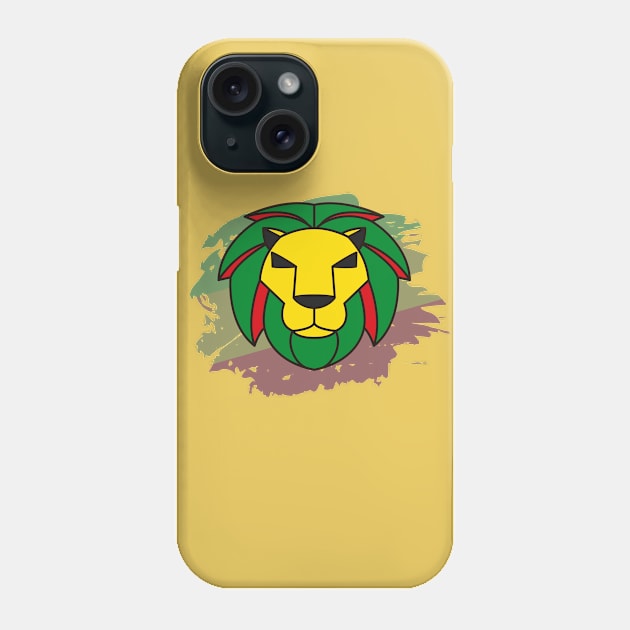 Ethiopian Lion I Phone Case by Abyssinian Collections