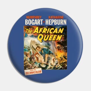 The African Queen Movie Poster Pin