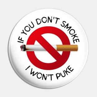 No Smoking Pin