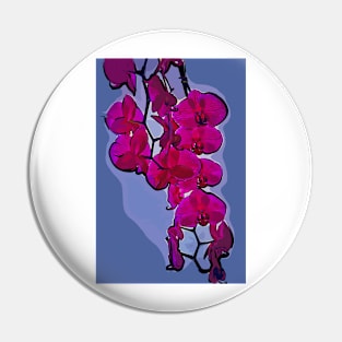 The Beauty Of An Orchid Pin