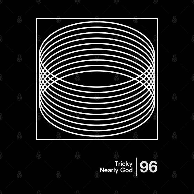 Nearly God / Minimalist Graphic Fan Artwork Design by saudade