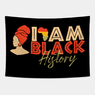 I Am Black History, Black Magic Women Tapestry