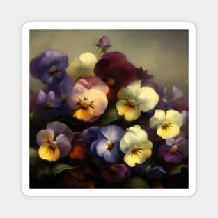 Pansies Magnet