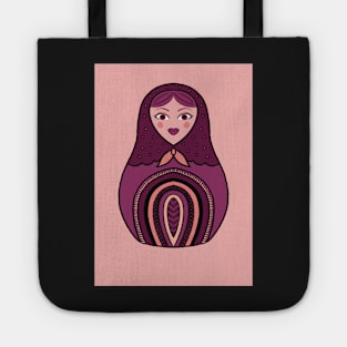 All the Pink Russian Doll Tote