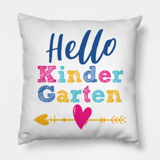 Hello Kindergarten, Back to School, Hello Kindergarten Pillow