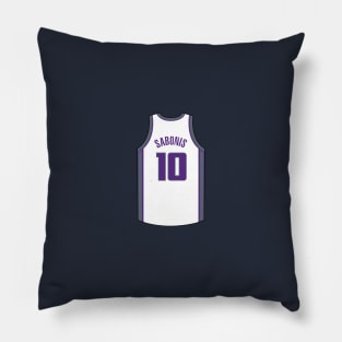 Domantas Sabonis Sacramento Jersey Qiangy Pillow