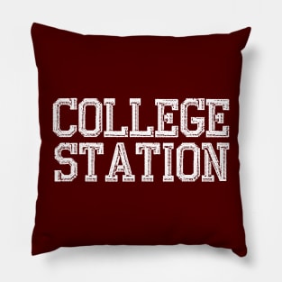 COLLEGE STATION TEXAS Pillow