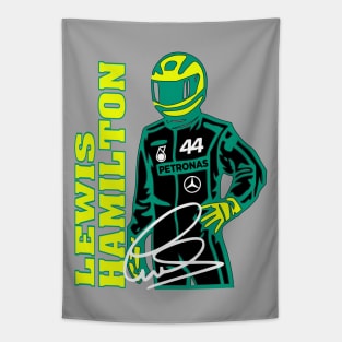 #44 Lewis Driver Fan Tapestry