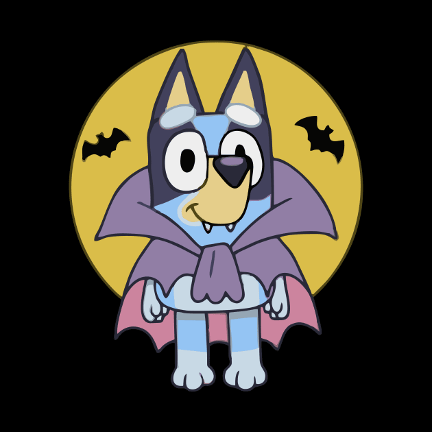 bluey hallowen by Tayooanaku