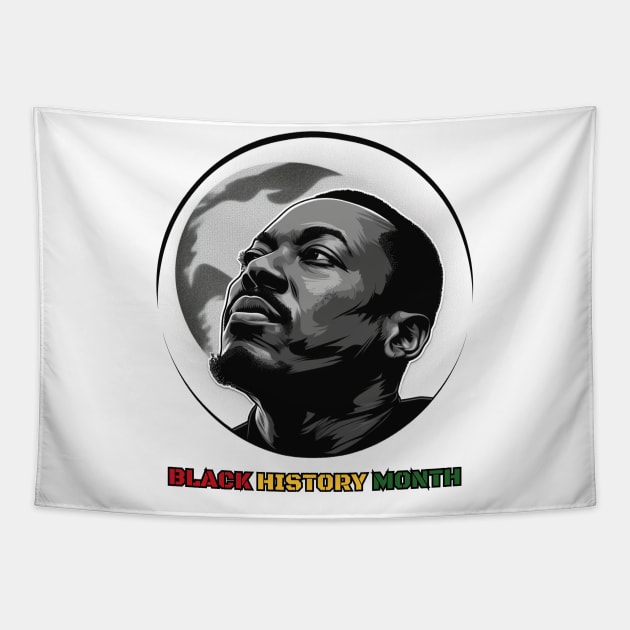 Black History Month A Black History Month Celebration Design Tapestry by DivShot 