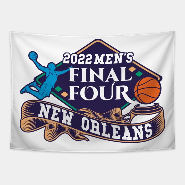 MARCH MADNESS | NEW ORLEANS | FULL COLORS |2SIDED Tapestry by VISUALUV