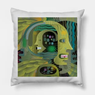 Race Against Time Pillow