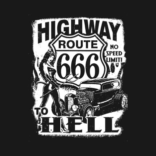 Route 666 - Highway to hell T-Shirt