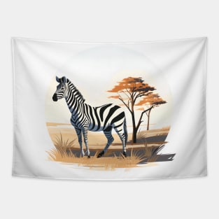 Cute zebra Tapestry