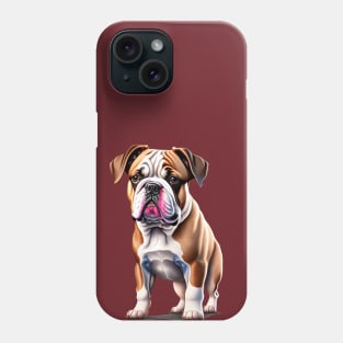 Portrait of a Cute Dog Phone Case