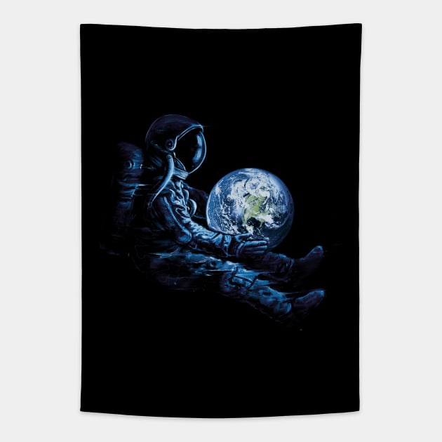 Earth Play Tapestry by nicebleed