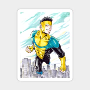 invincible art Magnet