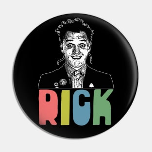 Rik Mayall / Rick The Young Ones FanArt Pin