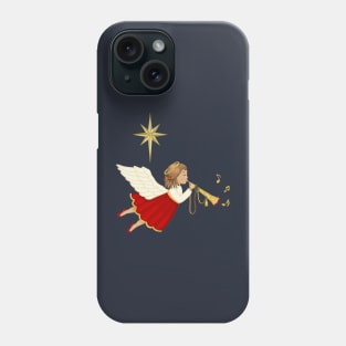 Christmas Trumpet Angel Phone Case