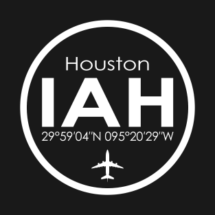 IAH, Houston George Bush Intercontinental Airport T-Shirt