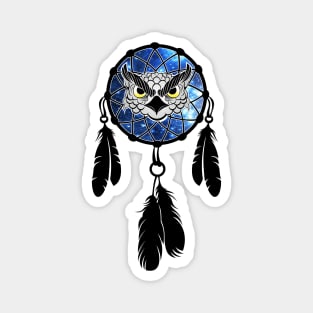 Owl. Totem. Magnet