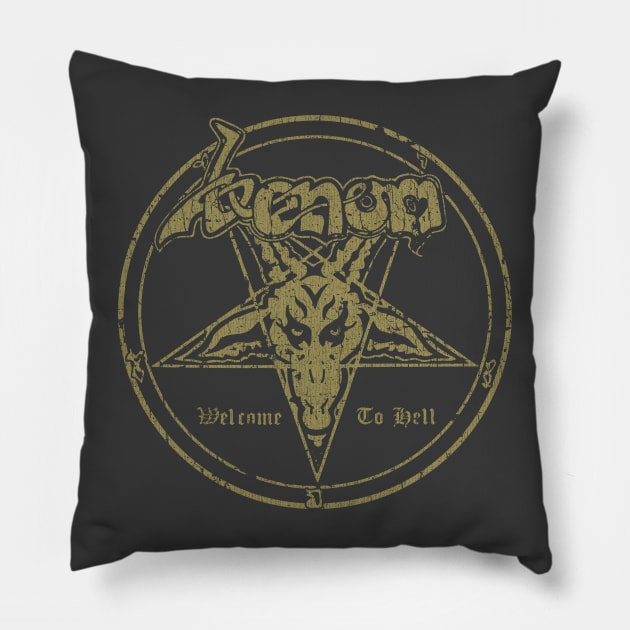 Welcome to Hell 1981 Pillow by JCD666