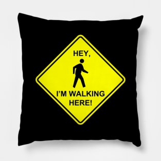 Hey, I'm crossing here! Pillow