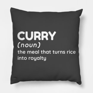 Curry - Funny Definition #2 Pillow