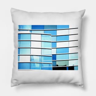 Blue Skies With Occassional Clouds Pillow