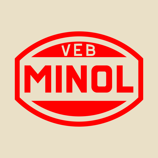 VEB Minol logo (original in 1c) by GetThatCar