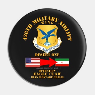 Operation Eagle Claw - Iran - 436th MAW Pin