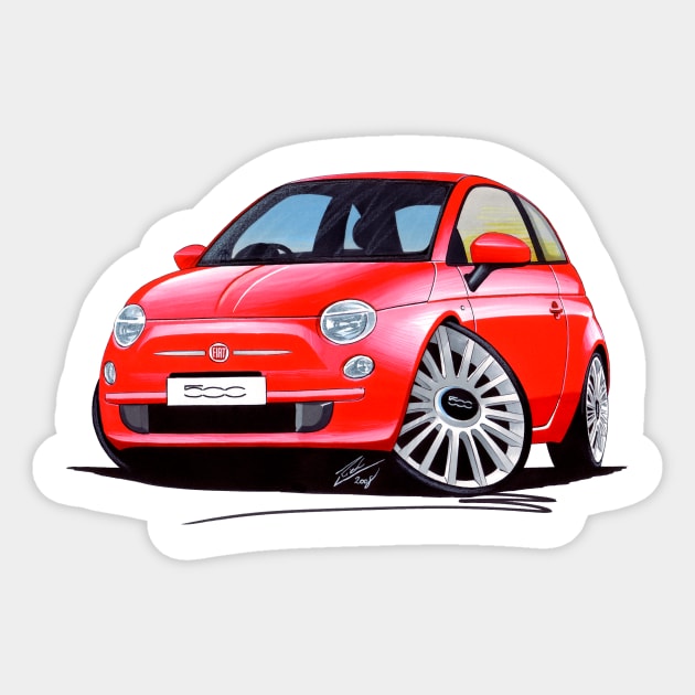 Fiat 500x sticker - .de