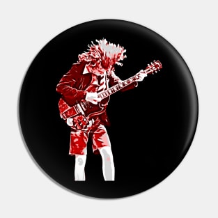 ANGUS YOUNG STILL ROCK N ROLL Pin