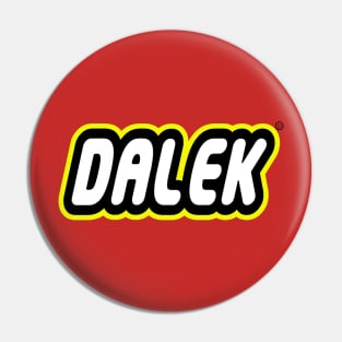 Dalek Lego Pin