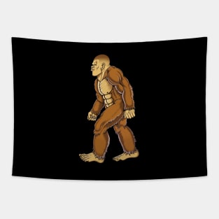 Big foot Sasquatch hairstyle Tapestry