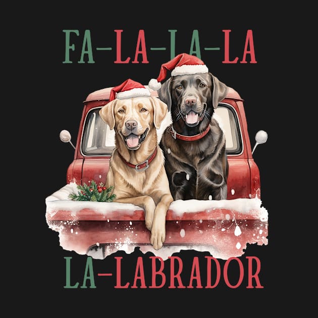 Labrador dog Christmas gift by Positively Petal Perfect 