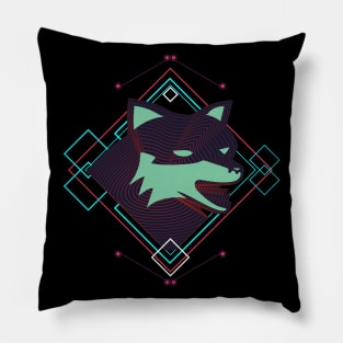 Wild Fox Angry Pillow