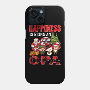 Happiness Is Being An Opa Christmas Phone Case