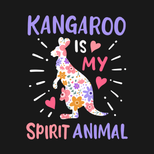 Kangaroo Australia Spirit Animal T-Shirt