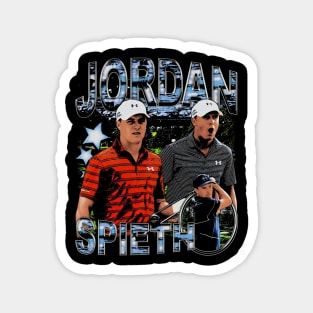 Jordan Spieth Vintage Collage Magnet