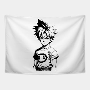 Fan Art Of Goku 05 Tapestry