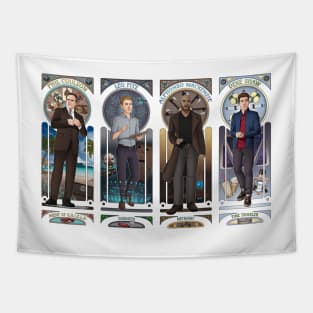 Art Nouveau - SHIELD Men Combined Tapestry