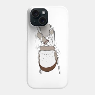 White Sneaker Phone Case