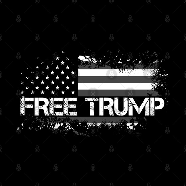 Free Trump, I Stand With Trump by Traditional-pct