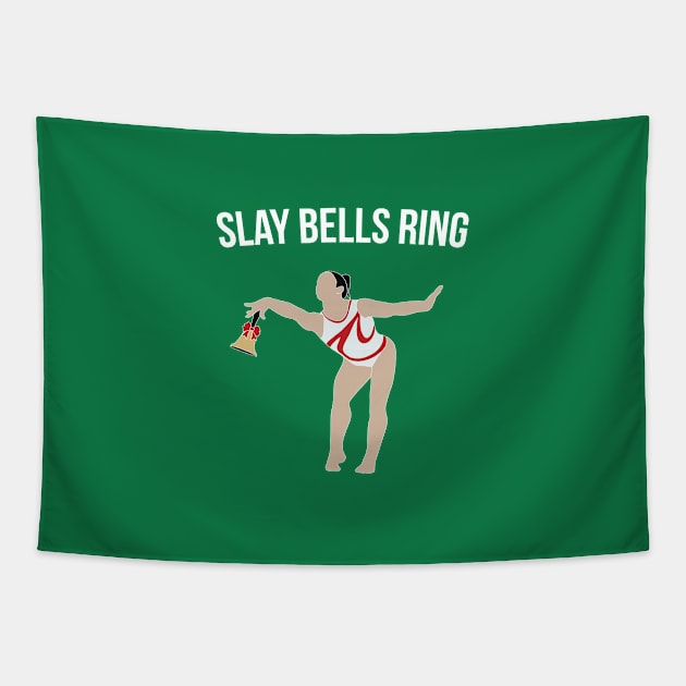 Slay Bells Ring Tapestry by Flipflytumble