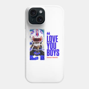 LOVE YOU BOYS DAMAR Phone Case